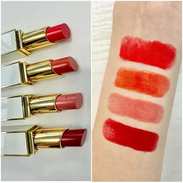 2024年夏新色リップ_トム フォード ウルトラ シャイン リップカラー 31／32／33／34_スウォッチ