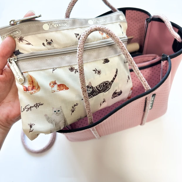 【雑誌付録 レスポのポーチやミニコスメを愛用】30代兄弟ママのリアルなポーチの中身を紹介！_7_2