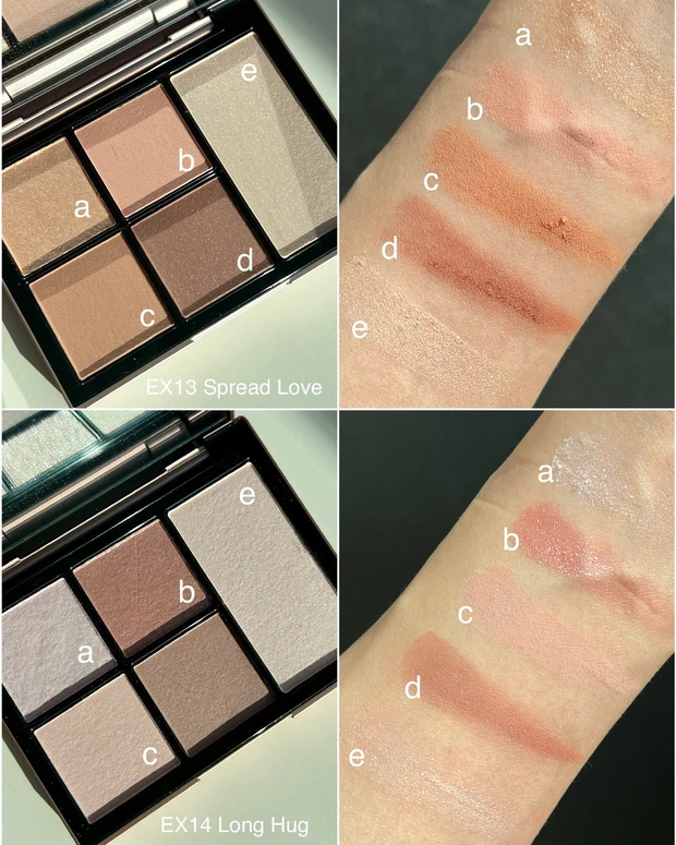 スナイデル ビューティ_SNIDEL フェイス スタイリスト EX13／EX14_スウォッチ