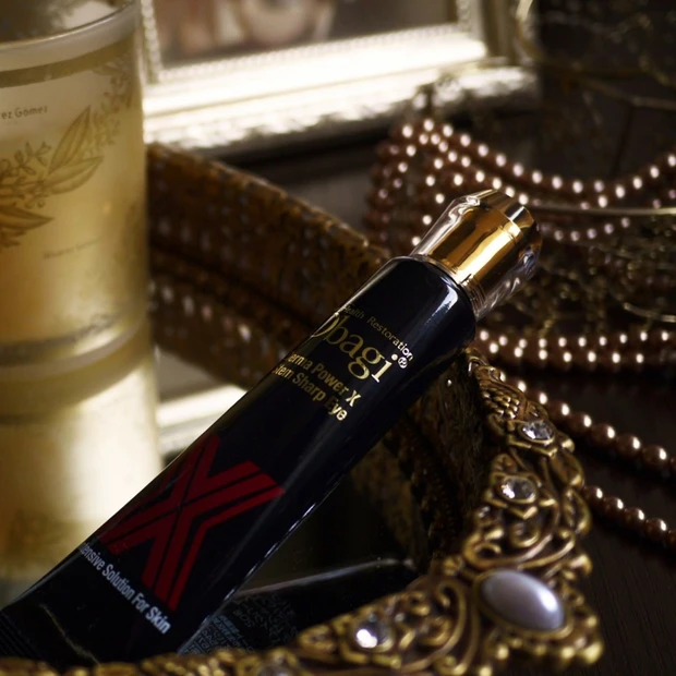 乾燥ジワとハリのなさを同時解決!溺愛♡オバジ ダーマパワーX ステムシャープアイ!