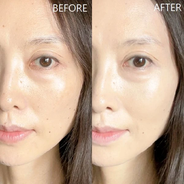 「WAKEMAKE ウォーターグロウコーティングバーム」のスウォッチ