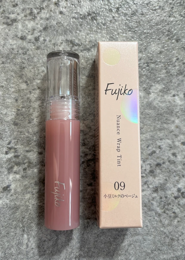 フジコ　ニュアンスラップティント　新色　2025 08 09 苺ミルクのピンク  小豆ミルクのベージュ 田中みな実