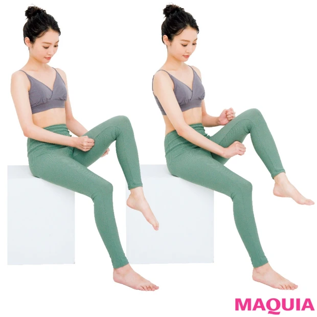 「たたく」だけで美脚に！ 太ももの全方位たたきはセルライト解消にも効果あ…