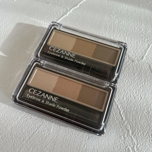 マキアインフルエンサー人気記事ランキング3位 《セザンヌ》パウダーアイブロウ派必見!新作アイブロウ&シェードパウダー全2色レビュー