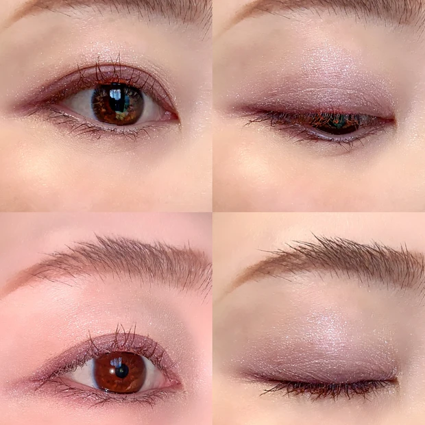 CANMAKE シルキースフレアイズ モーニングビオラ