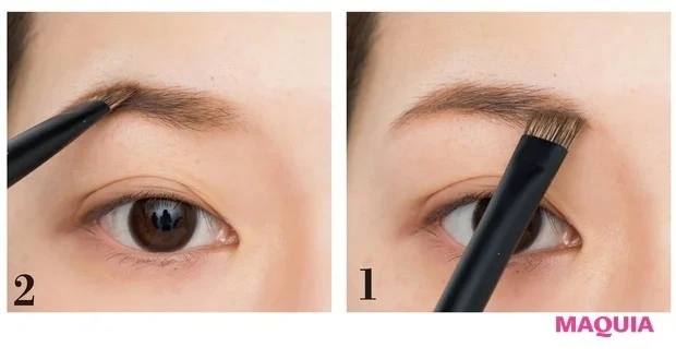 10. 「毛はあるけど細くて薄い人」におすすめの眉メイクのやり方