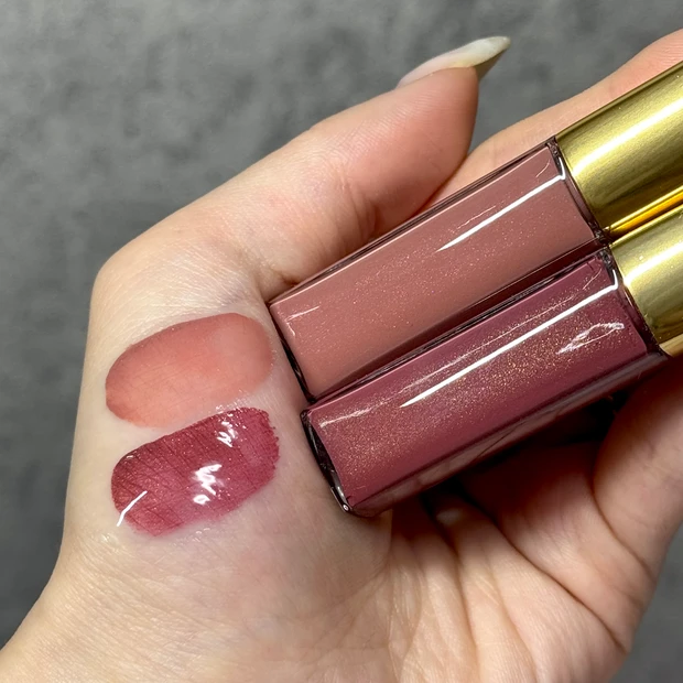 シャネル ルルージュデュオウルトラロングトゥニュ 色味比較スウォッチ