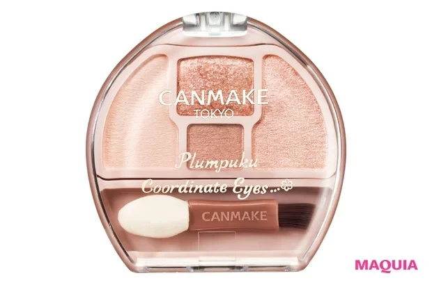 MAQUIAプチプラコスメグランプリ2024 アイシャドウ部門ランキング_【アイシャドウ部門】_【5位】キャンメイク プランぷくコーデアイズ 03