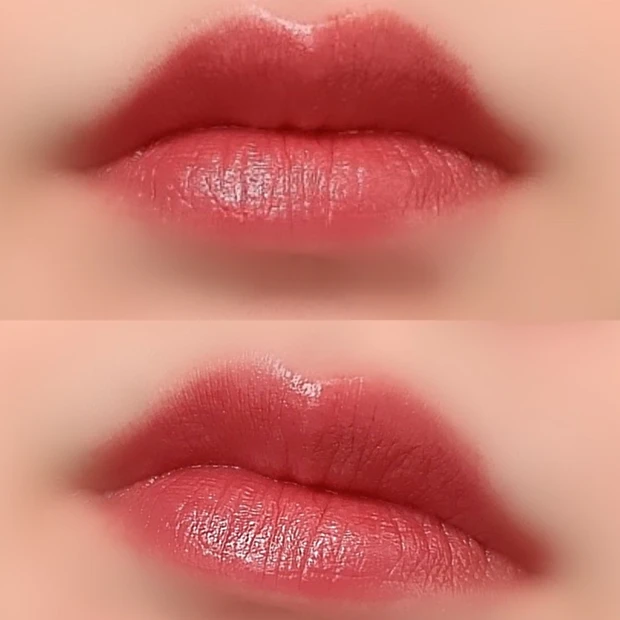 KATE リップモンスター 20 いたずらベリーの道標 唇に塗った仕上がり