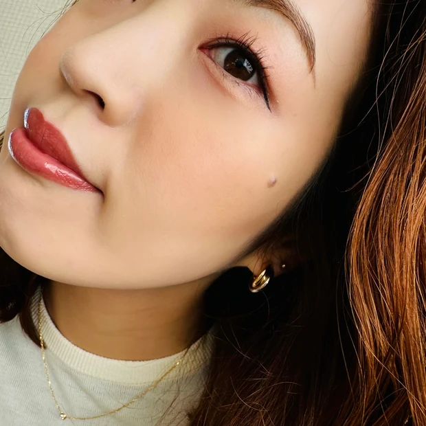 紹介したViseeのアイテムでメイク