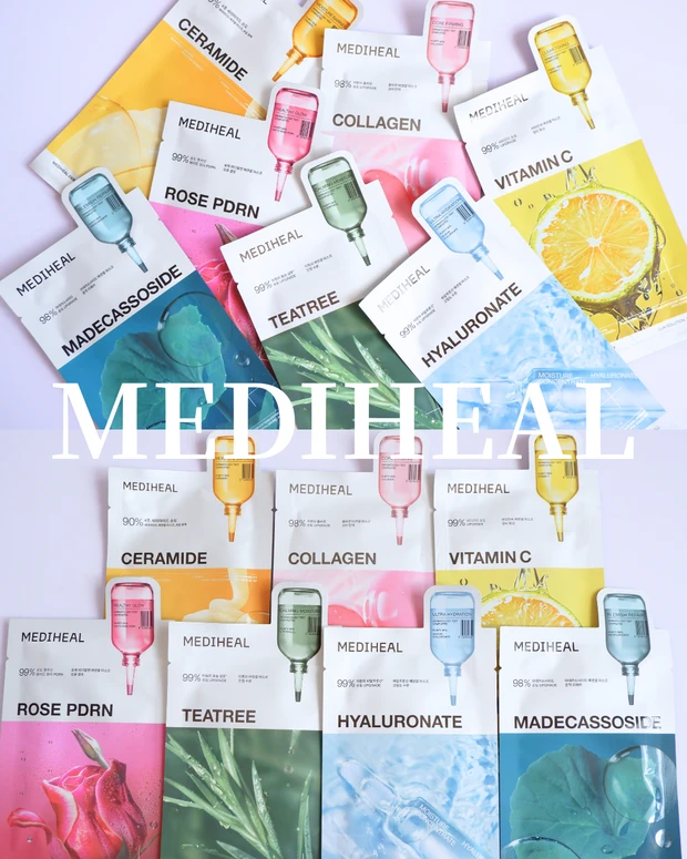 MEDIHEALシートマスク全種類の画像