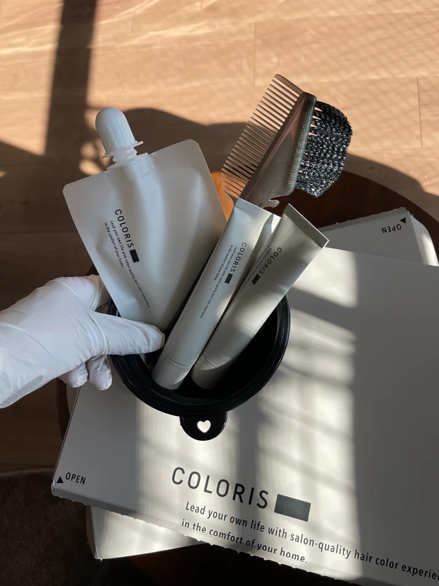 ヘアカラー　カラリス　セルフカラー　毛染め