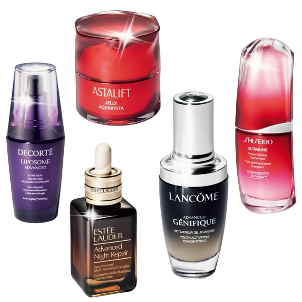 疲弊しきった肌に平和をもたらす！ 全17アイテムの美容液をお悩み別に一挙…