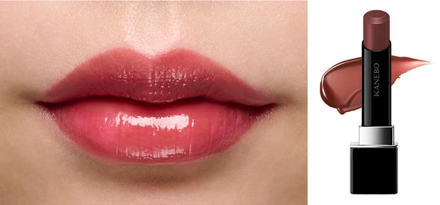 カネボウ ルージュスターヴァイブラント V07 塗り比べ　ブルべ冬