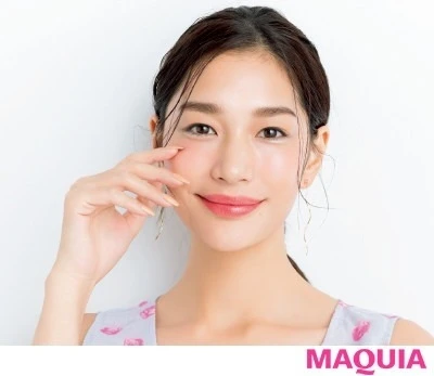 【マルチユースコスメ】2. チークできゅっと リフトアップして小顔見せ
