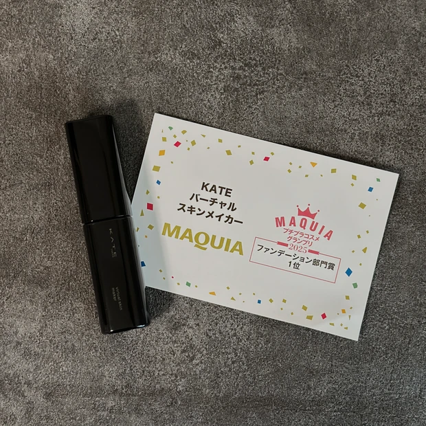 MAQUIAベスコス1位！カバー力ありファンデ✨KATEバーチャルスキンメーカーをご紹介！_2