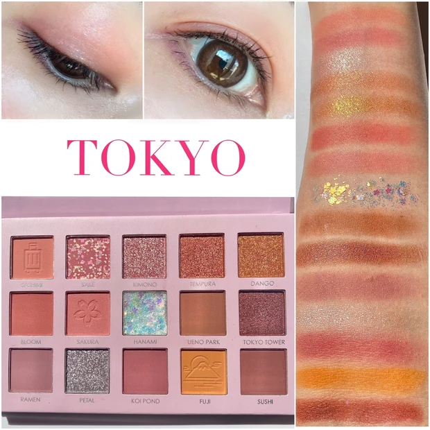 話題の中国コスメ！フーカルーアの世界累計150万個突破中の"GO TRAVEL"パレットを徹底レビューしました。_3_4