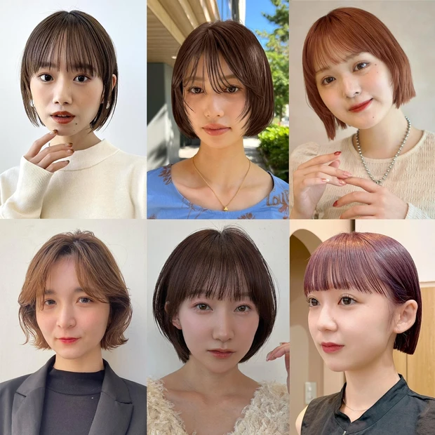 「ミニボブ」の最新おすすめヘアスタイル17選！ 前髪なし・あり別に大人に…