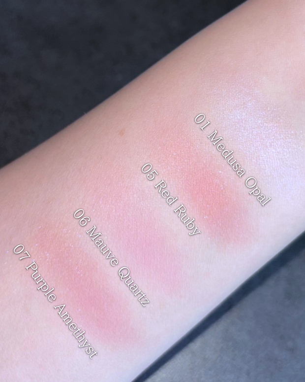 【SHISEIDO】 新作マルチパウダー ブルベ向きカラー４色スウォッチ＆比較レビュー！_8