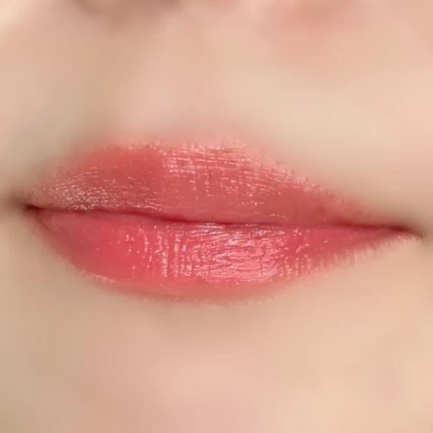 309 テンダーピンクを唇に塗った着画