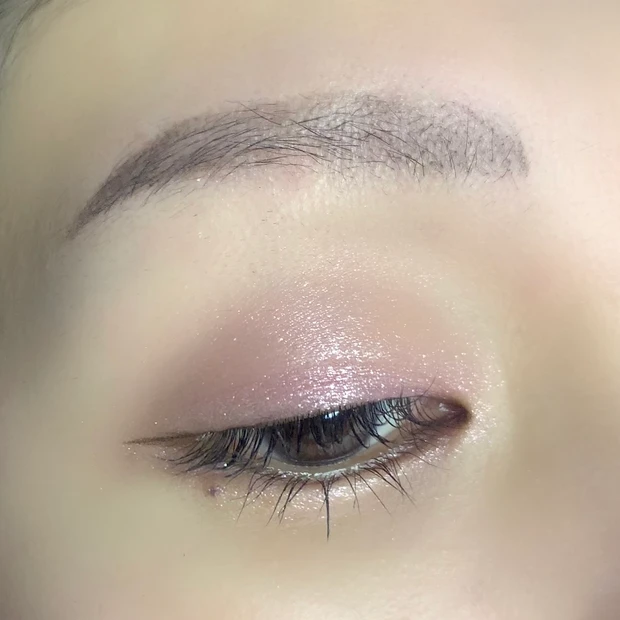 【スック単色アイシャドウ】澄桜をレビュー｜秋メイクにこそブルベが映える透明感ピンクラメアイシャドウ_7_2