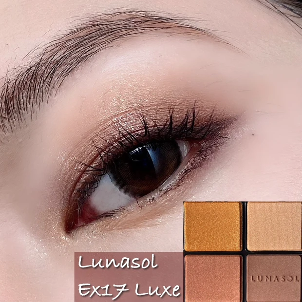 【2021クリスマスコフレ】11月19日発売。LUNASOLのゴールドチョコのような甘く上品なアイシャドウパレット〜菓子職人〜_5