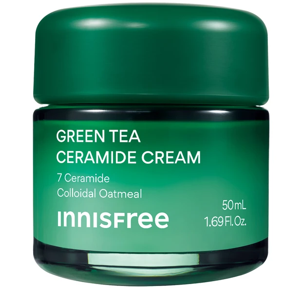 「慢性的ゆらぎ肌」タイプにおすすめのコスメ　グリーンティー セラミド バリア クリーム