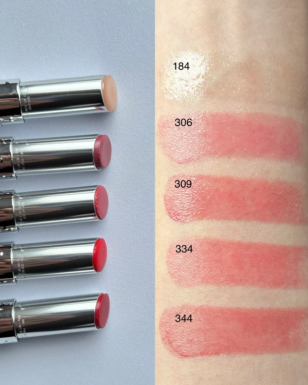 ディオール アディクト グラス リップスティック 全色スウォッチ 1