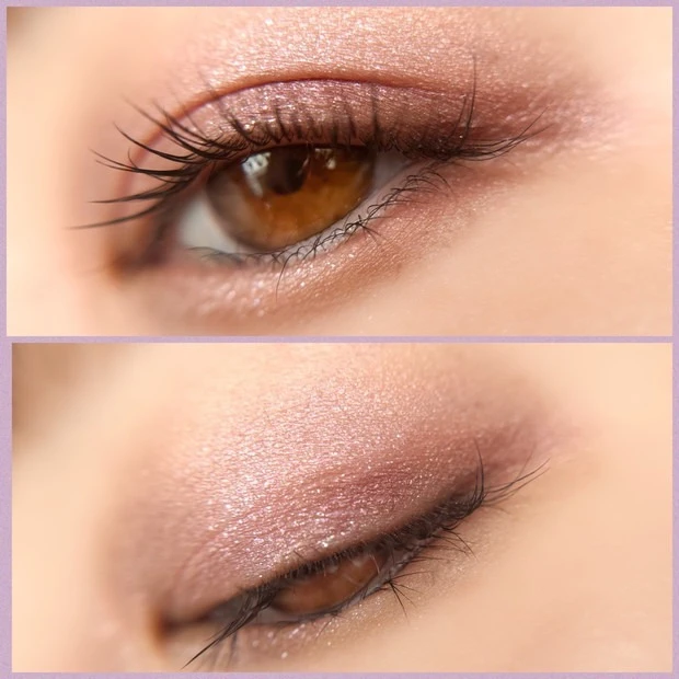 セザンヌ ベージュトーンアイシャドウ 05 ライラックベージュ 使い方・塗り方