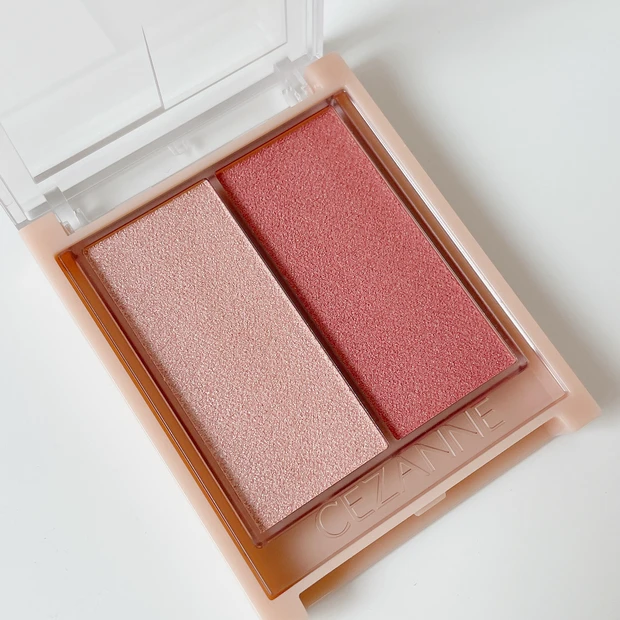 セザンヌ 02 ローズグロウ スウォッチ