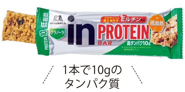 森永製菓 inバープロテイン　 グラノーラ　33g ￥170
