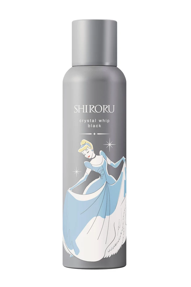 SHIRORU クリスタルホイップ ブラック シンデレラデザインボトル