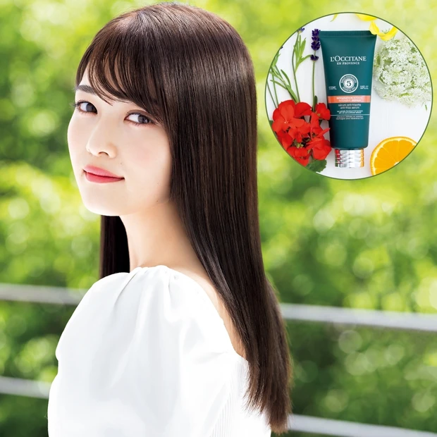 髪が広がりやすい梅雨時期にこの一本! ロクシタンの話題のヘアミルクで一日…