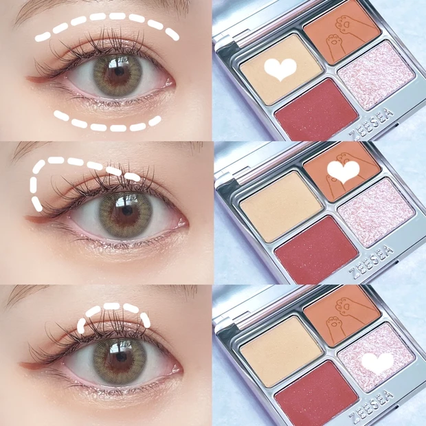 【中国コスメ】ZEESEA ズーシーの猫ちゃんアイシャドウで弾ける夏メイク_2