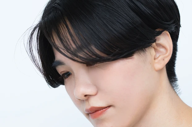 小顔 小顔ヘア ショート 丸顔