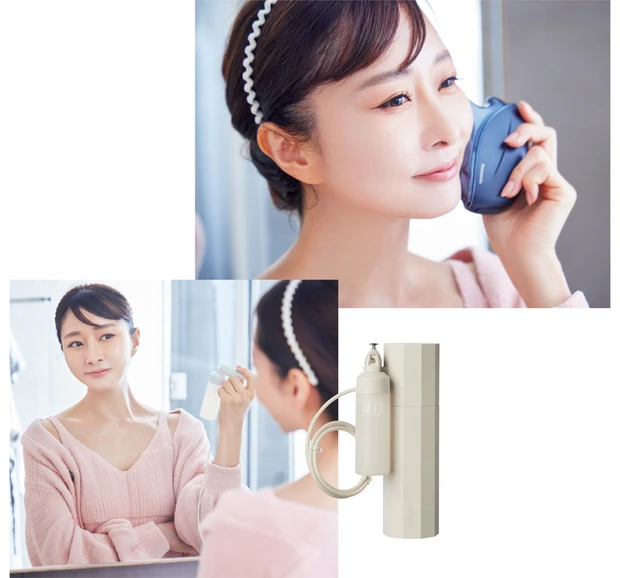 【7:15】スキンケア前にかっさ＆炭酸で巡らせる