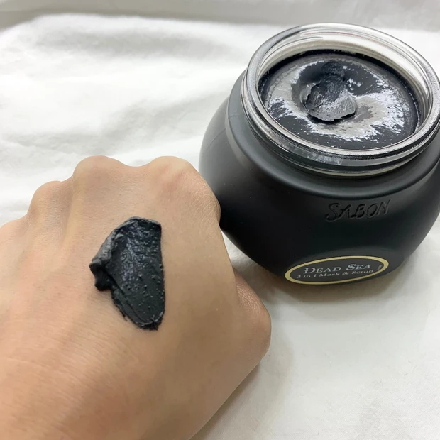 【SABON】フレッシュローズが香る漆黒のスクラブで透明感のある素肌へ【3in 1 マスク＆スクラブ】_3