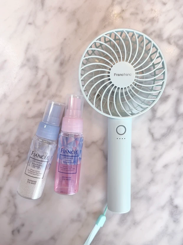 フィアンセ／リフレッシュアイスミスト、ハンディファン