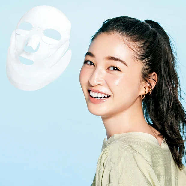 ２つの引き上げバンドが決め手！ 頬に、口元に、笑顔咲かせるシートマスク