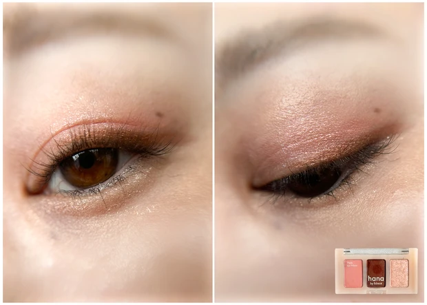 
ファミマで買える韓国コスメ【hana by hince】でフルメイク完成！アラサー 2児ママ・イエベ春のリアルレビュー_8