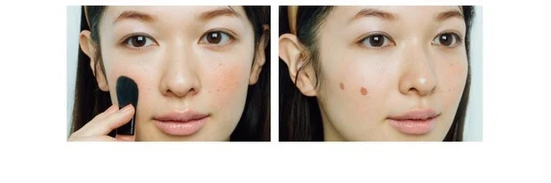 SUQQU メルティングパウダーブラッシュ 08 燈火 -TOMOSHIBI プロ 使い方 メイクテク