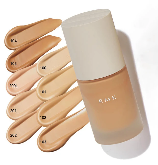 乾燥しないおすすめ高保湿リキッドファンデーション デパコス RMK リクイドファンデーション フローレスカバレッジ プラス