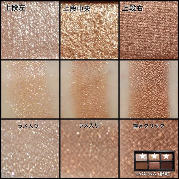 ナーズ NARS ミニアイシャドウパレット ホリデーコレクション DOLCEVITA