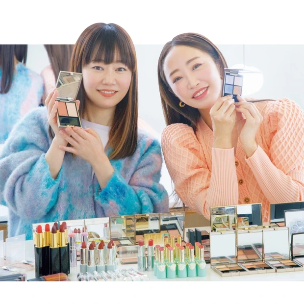 神崎 恵×犬木 愛の本音トーク！ 大人をキレイに見せる春コスメをナビゲー…