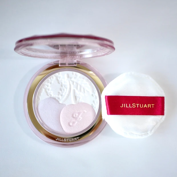 JILL STUART(ジルスチュアート)クリスマスコフレ2022 ルーセントグロウ セッティングパウダー ミッドナイトチェリー