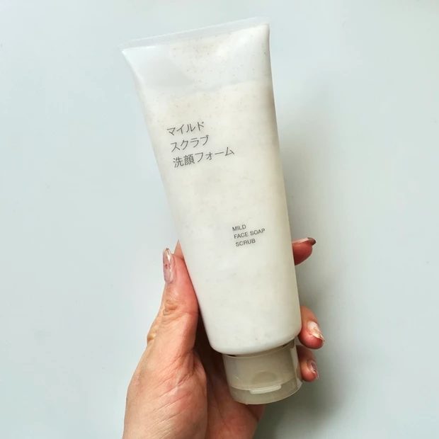 無印良品のマイルドスクラブ洗顔フォームの写真|無印良品おすすめ洗顔料|毛穴ケアにも人気