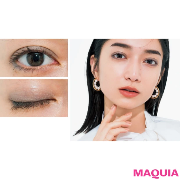 隠しピンクが決め手！ シャネルのアイパレットで洗練された眼差しに