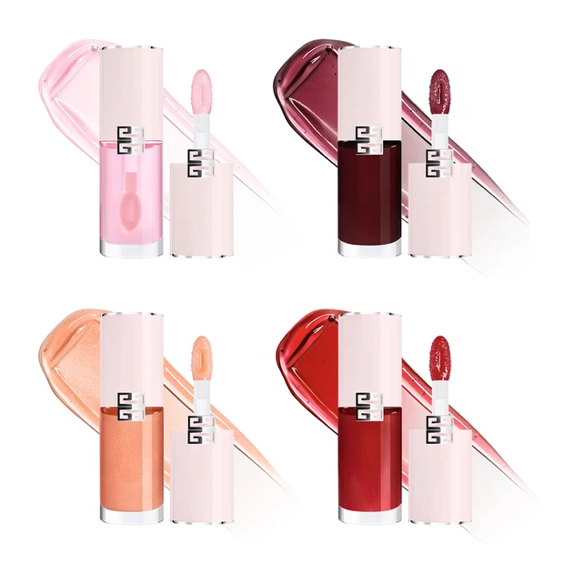 ジバンシイ PFCT・セラム・リップオイル No.00 ローズクォーツ No.10 ガーネットベリー No.04 イリデッセントピーチ No.06 クリスタルチェリー