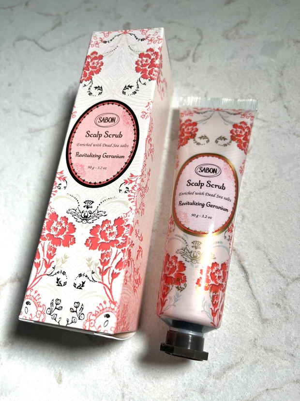 サボン　ヘッドスクラブ　リプレニッシング　ゼラニウム　リニューアル　スクラブ　　ヘアケア　ギフト　プレゼント