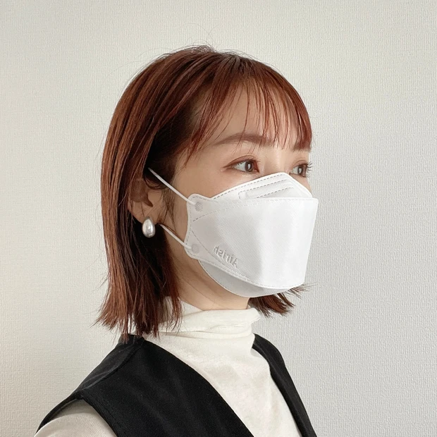 KF94マスク着用(側面)